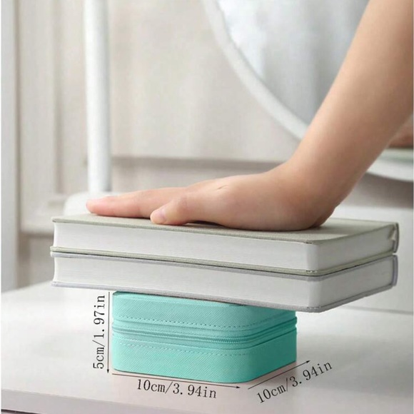 Portable Leather Jewelry Box - New with tag - Picture 5 of 10